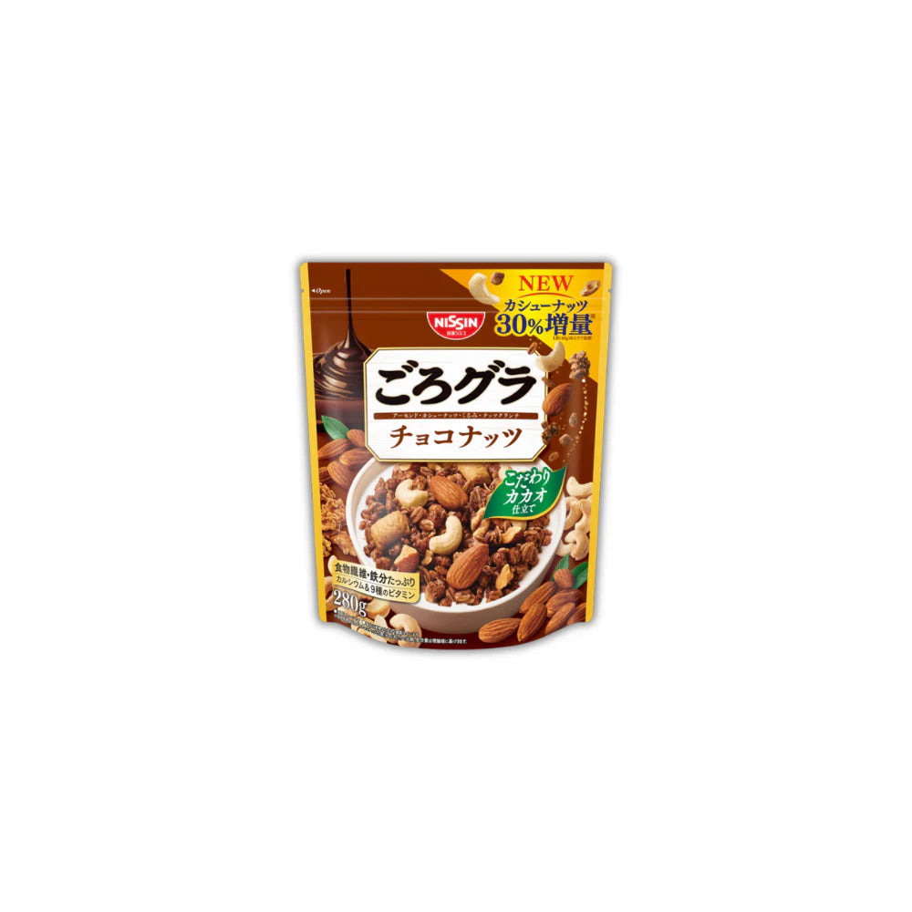 Gorogura Chocolate Almond Nuts Granola Cereal 280g