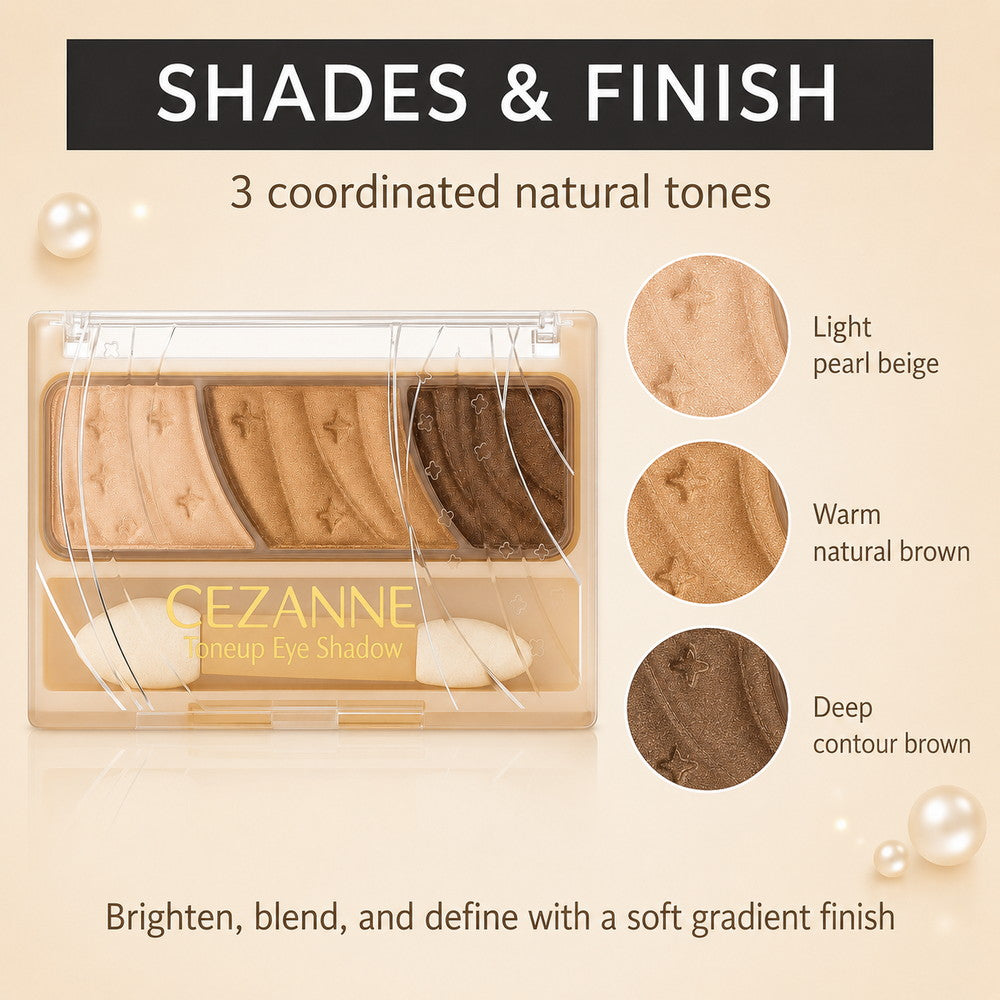 Tone Up Eyeshadow Natural Brown 2.6g