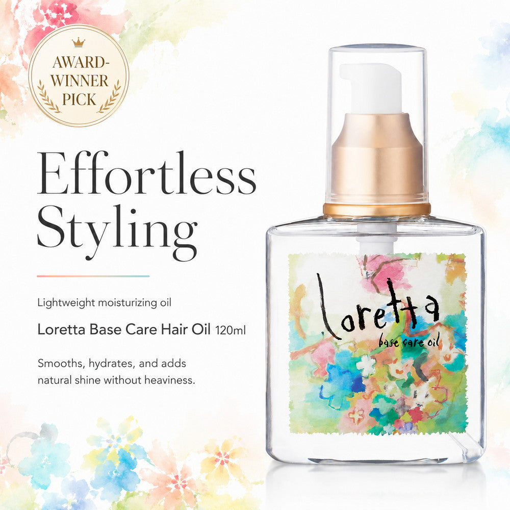 Loretta Base Care Hair Oil – Lightweight Styling & Moisturizing Oil 120ml