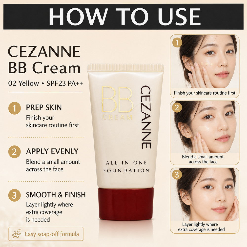 BB Cream 02 (Yellow) 40g