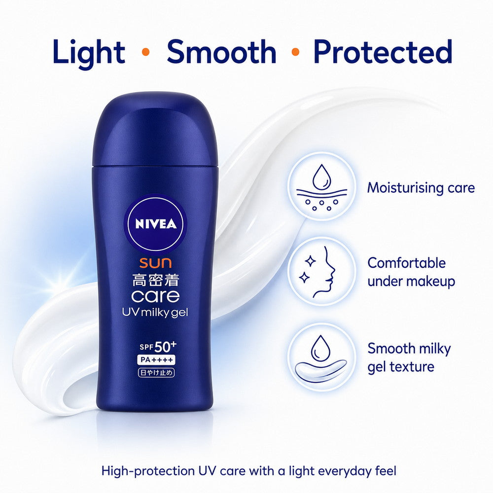 Nivea Sun UV Milky Gel High Contact Care SPF 50+ PA+++ 80g