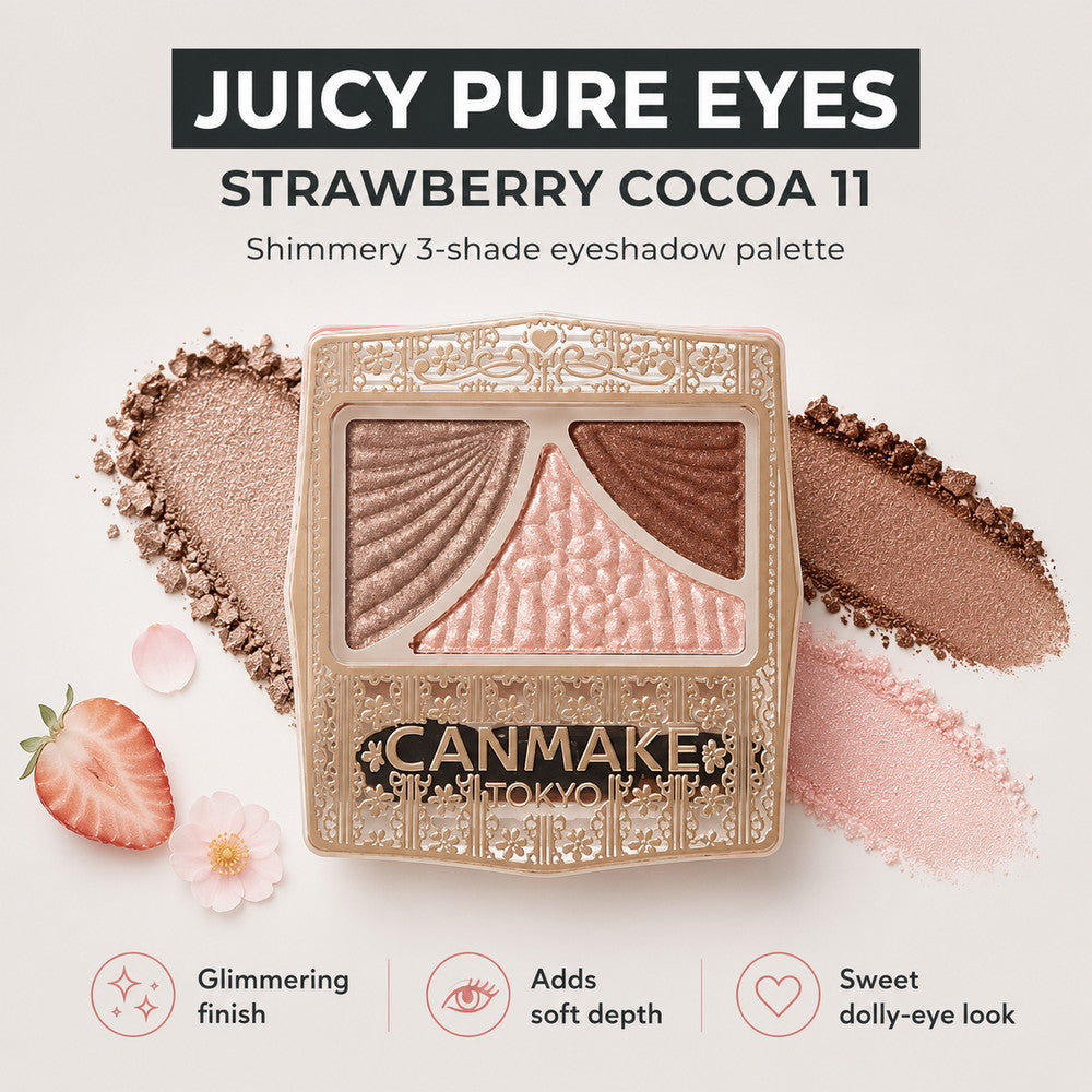 CANMAKE Juicy Pure Eyes Strawberry cocoa 11 1.2 g