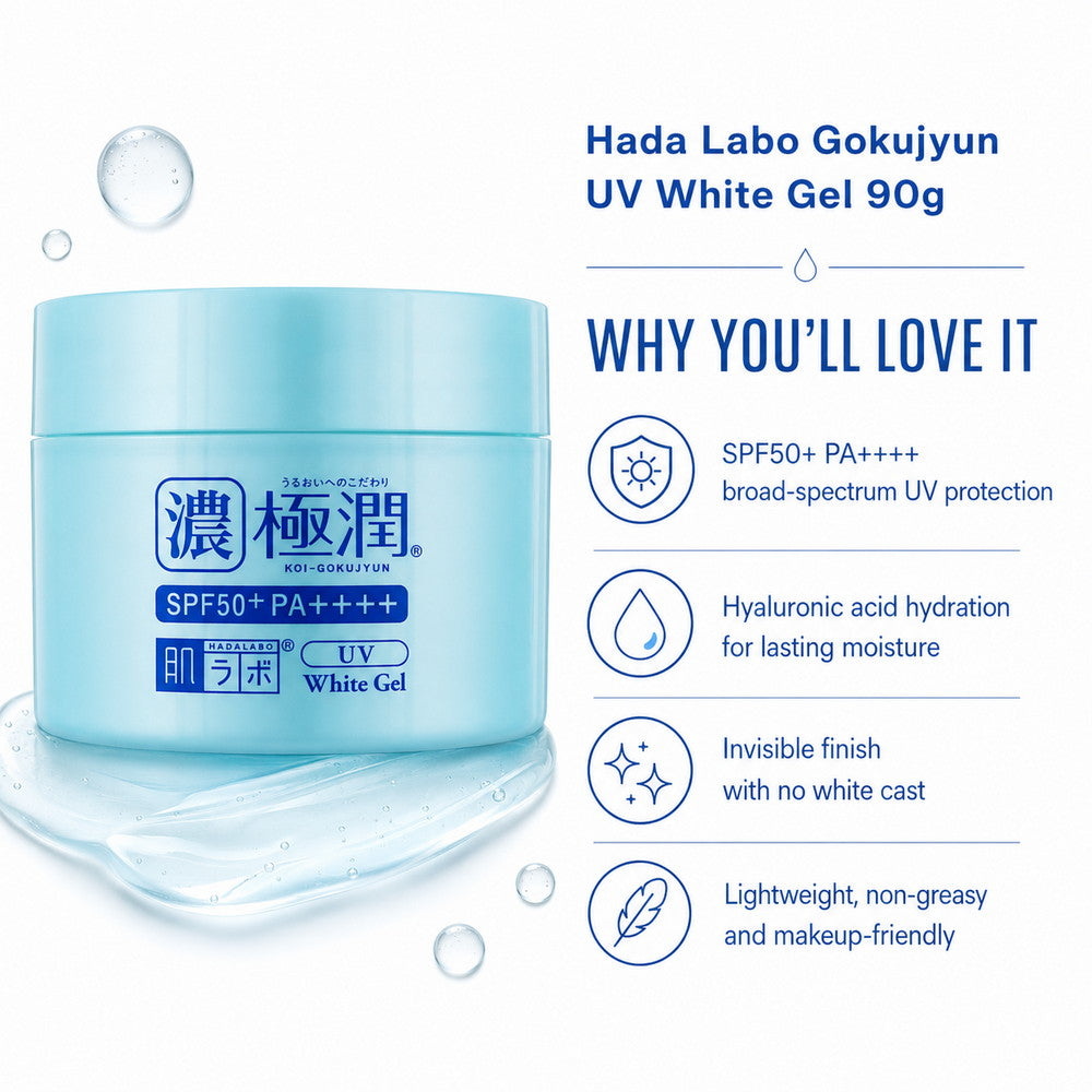 Hada Labo Gokujyun UV White Gel 90g