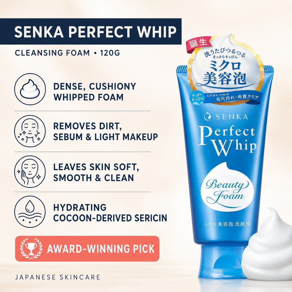 Senka Perfect Whip Cleansing Foam 120g