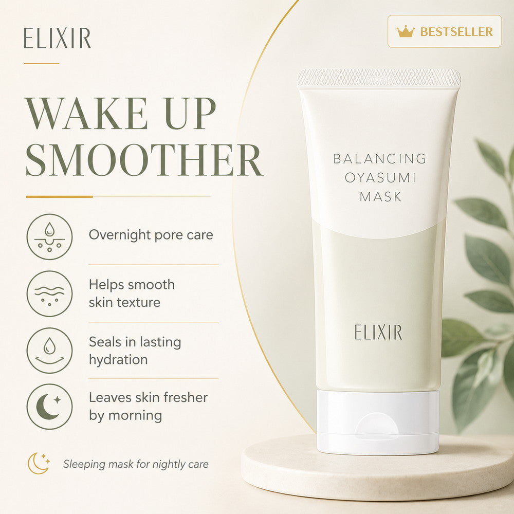 ELIXIR Balancing Oyasumi Mask 90g