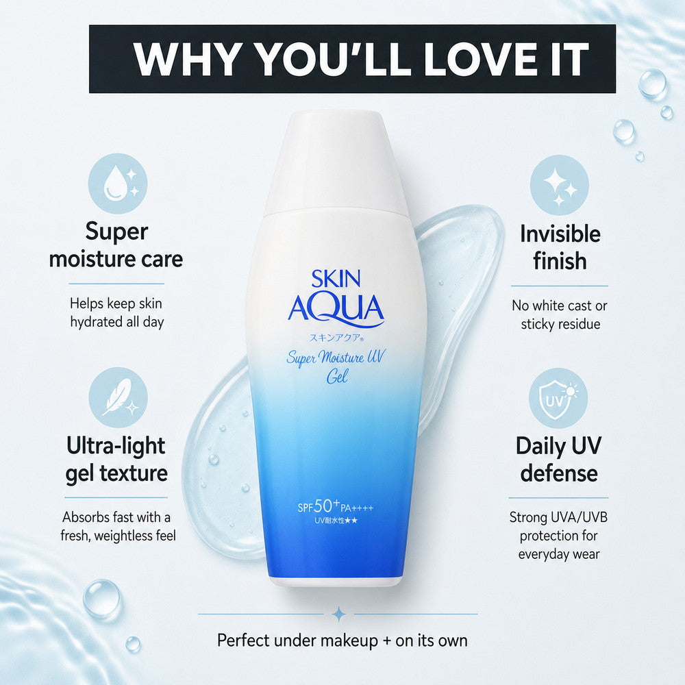 Skin Aqua Super Moisture Gel SPF50+ PA++++ 165g