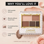 CANMAKE TOKYO Perfect Multi Eyeshadow Rose 3.3g