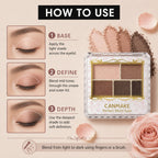 CANMAKE TOKYO Perfect Multi Eyeshadow Rose 3.3g