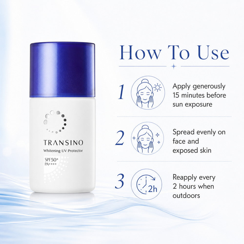 Transino Medicated Whitening UV Protector  SPF 50+ PA++++30ml