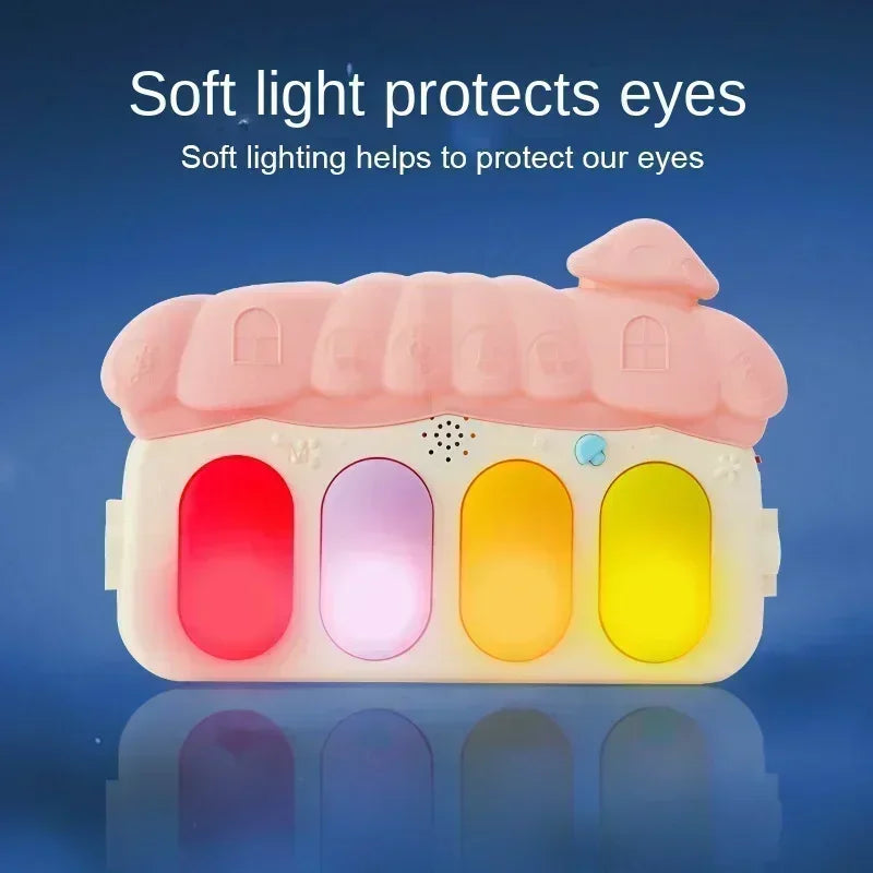 Newborn Piano Play Mat Toddler Christmas Gift