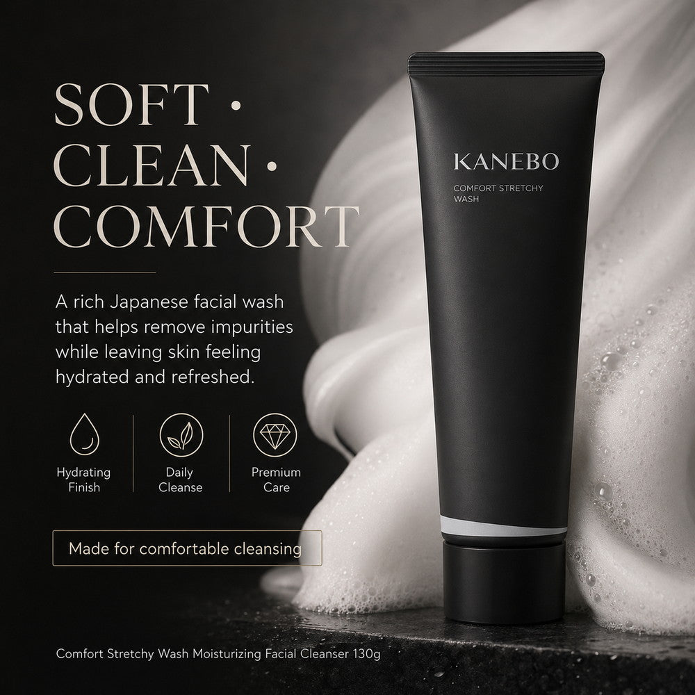 Comfort Stretchy Wash Moisturizing Facial Cleanser 130g