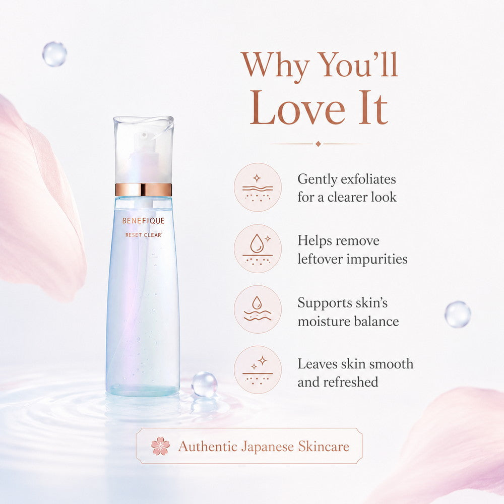 Benefique Reset Clear N Exfoliating Lotion 200ml