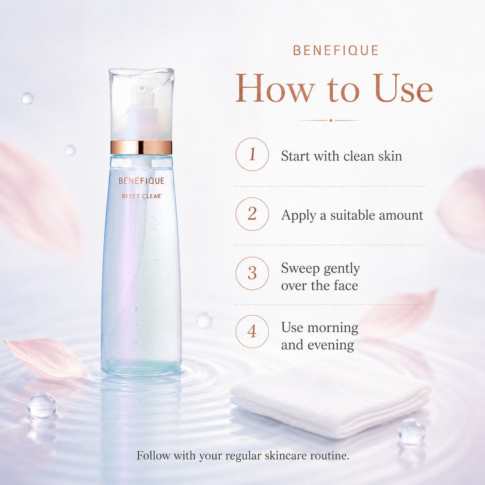 Benefique Reset Clear N Exfoliating Lotion 200ml