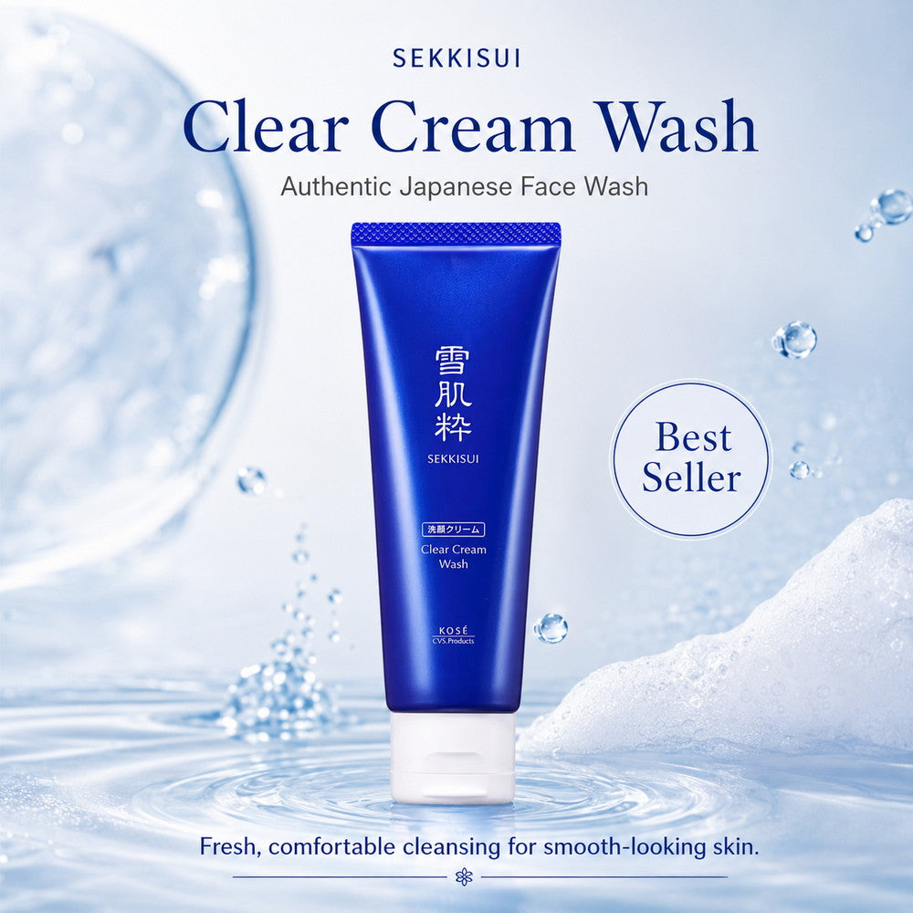 SEKKISUI Clear Cream Wash 120g