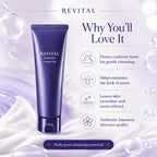 Revital Creamy Whip Pore Cleansing Facial Wash 125g
