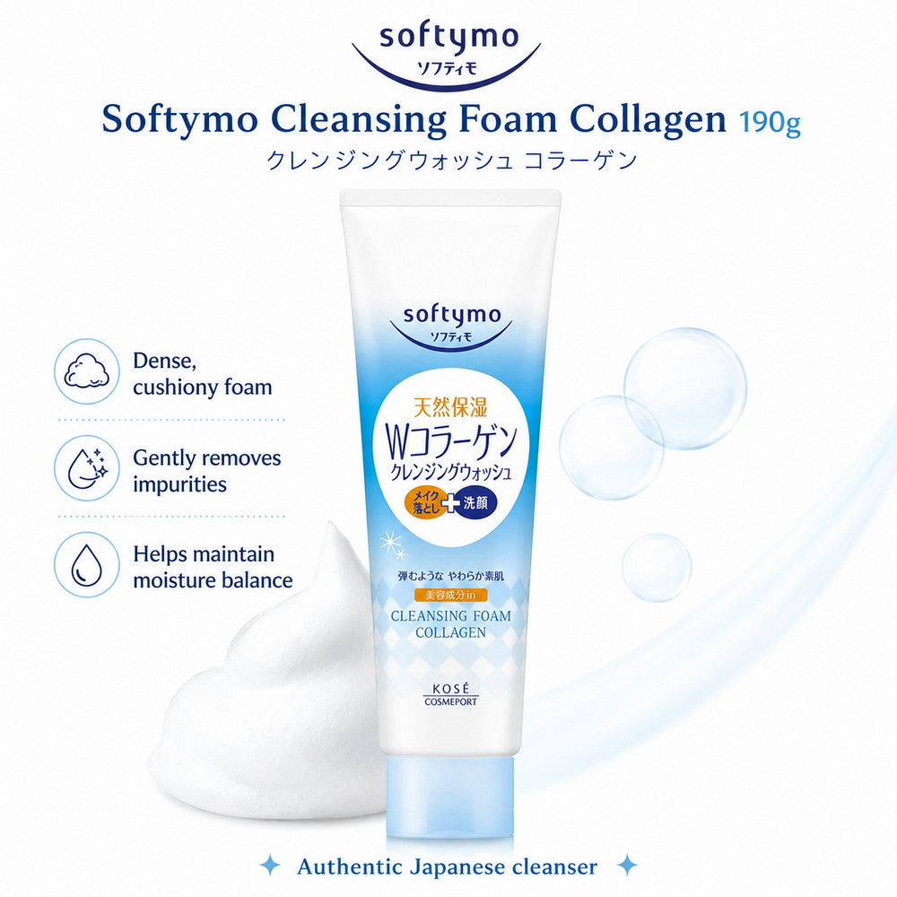Softymo Cleansing Foam Collagen 190g
