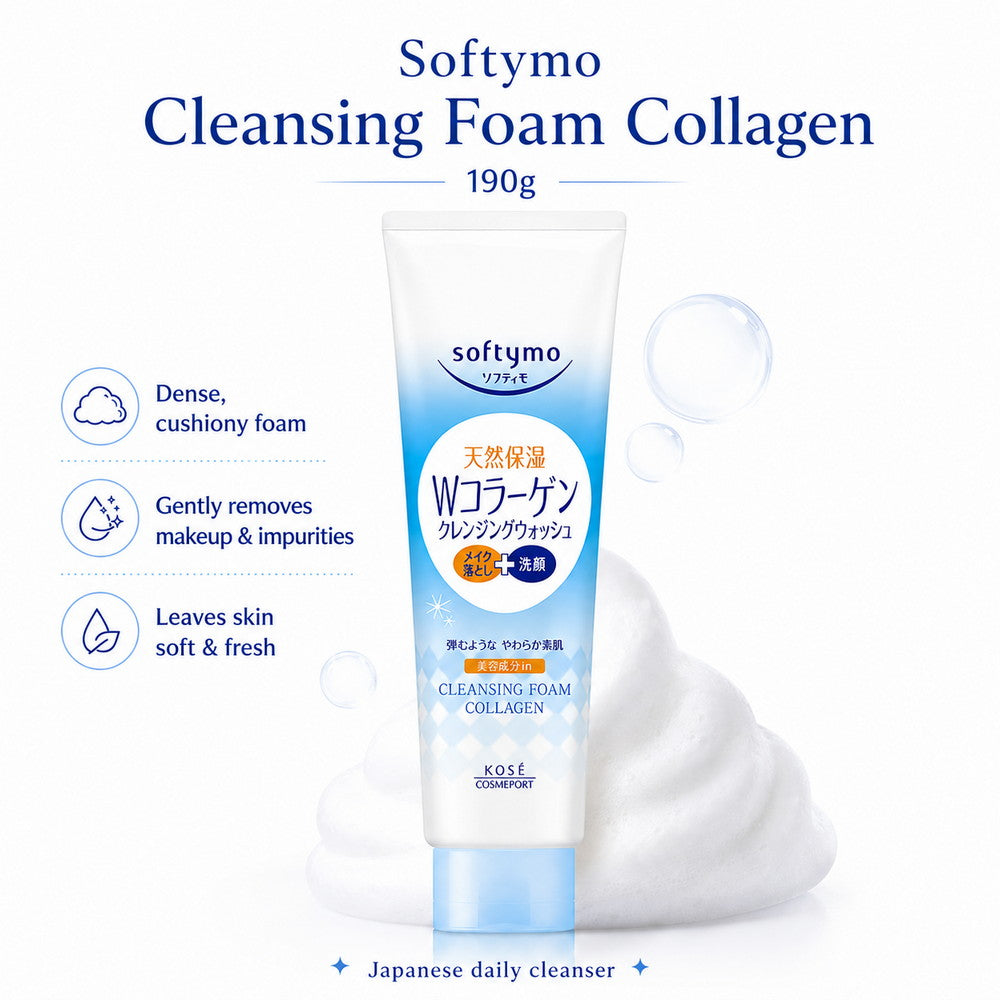 Softymo Cleansing Foam Collagen 190g