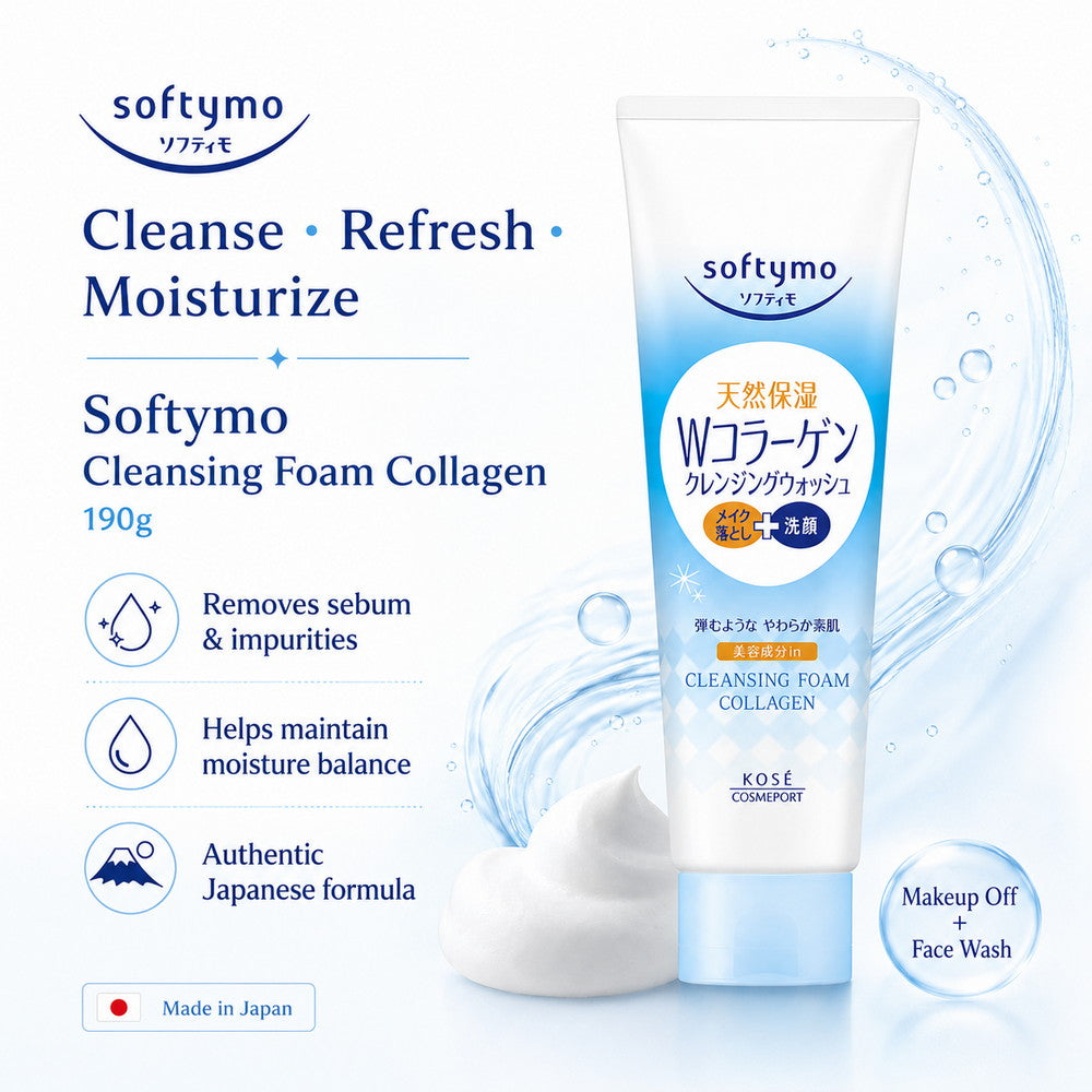 Softymo Cleansing Foam Collagen 190g