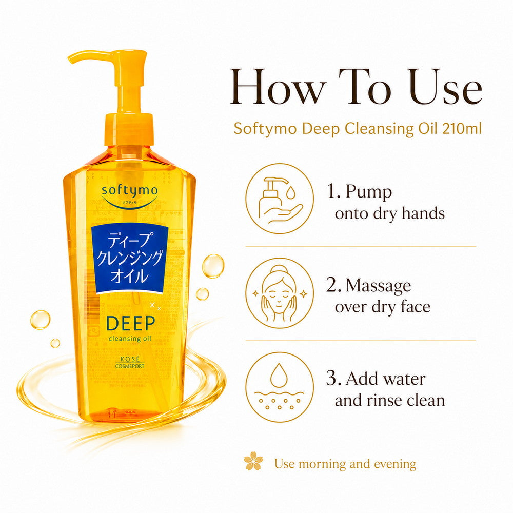 Softymo Deep Cleansing Oil Refill 210ml