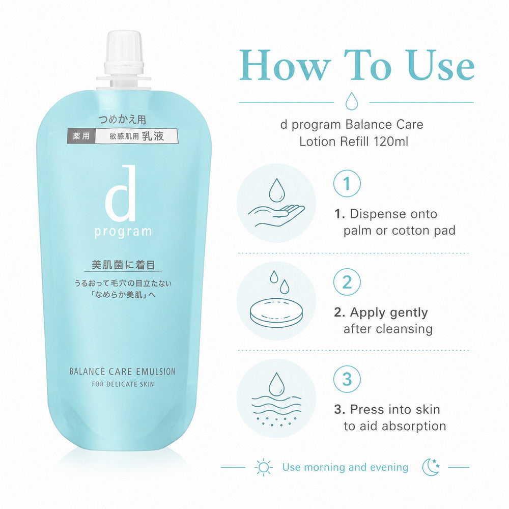 d program Balance Care Lotion Refill 120ml