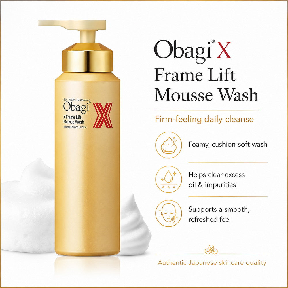 Obagi Japan X Frame Lift Mousse Wash Foam 150g