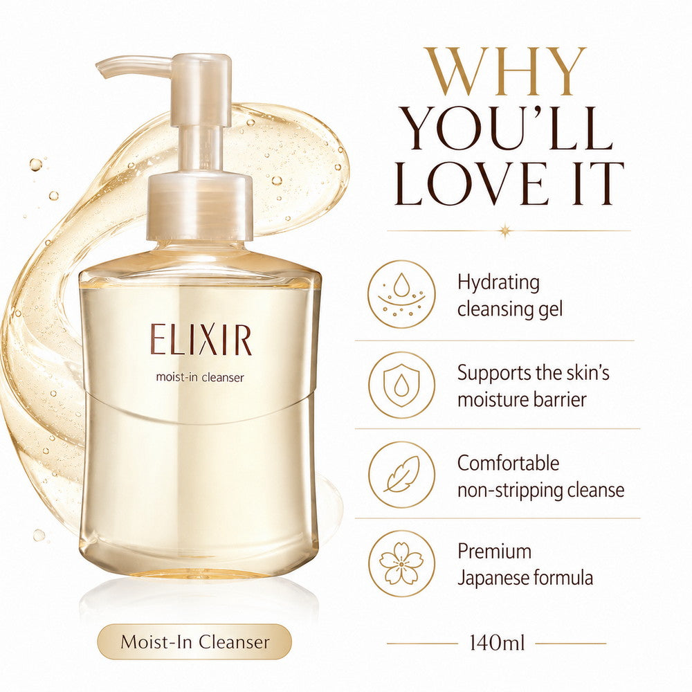 ELIXIR Superieur Moist In Makeup Cleansing Gel 140ml