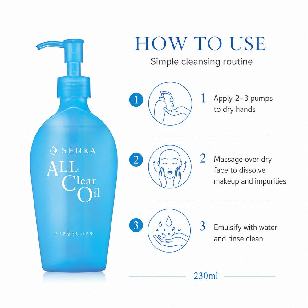 Senka All Clear Oil Makeup Remover 230ml