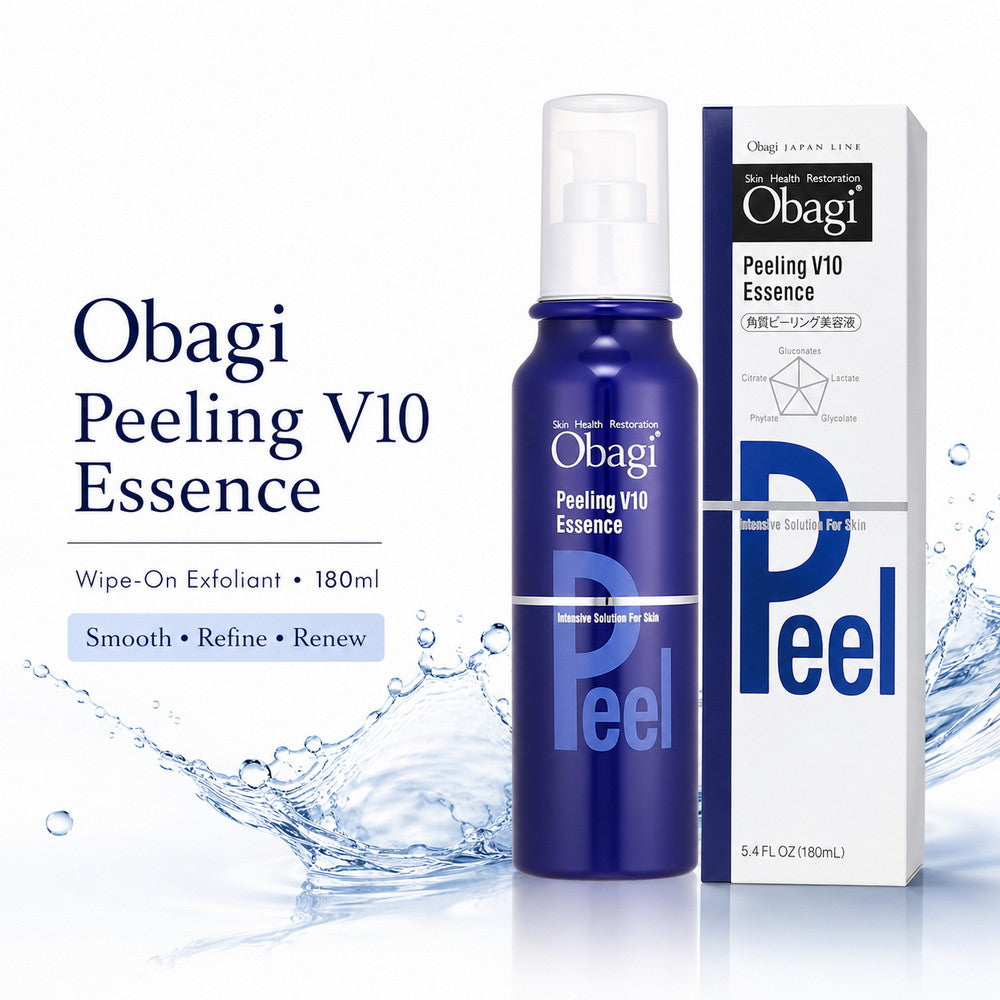Obagi Japan Peeling V10 Essence Wipe-On Exfoliant 180ml