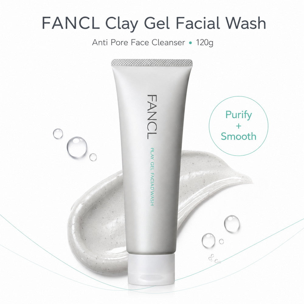 Clay Gel Facial Wash (Anti Pore Face Cleanser) 120g