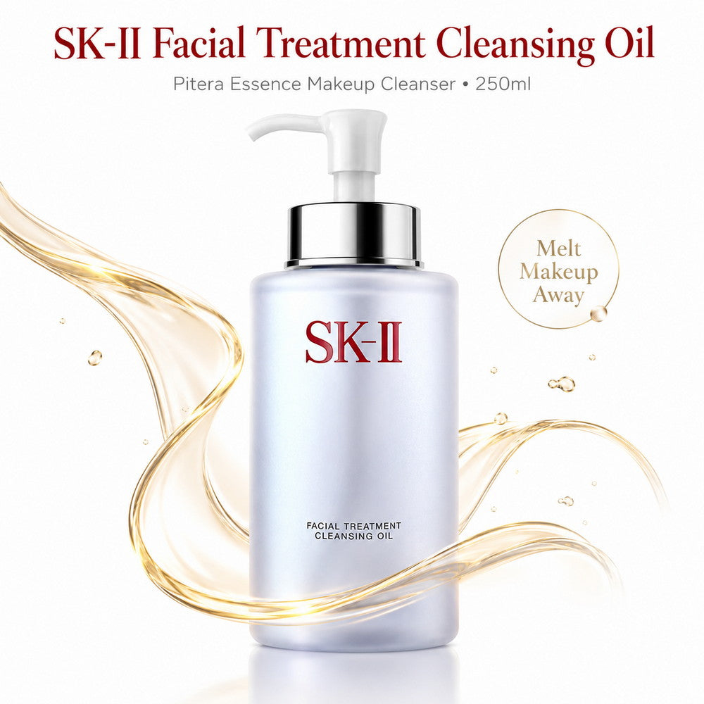 SK-II Facial Treatment Cleansing Oil Pitera Essence Makeup Cleanser 250ml