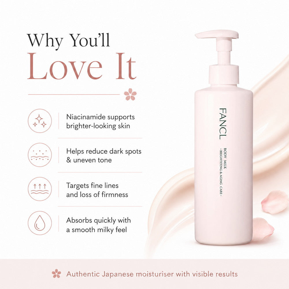 Body Milk Anti Aging Skin Brightening Milky Lotion 250g
