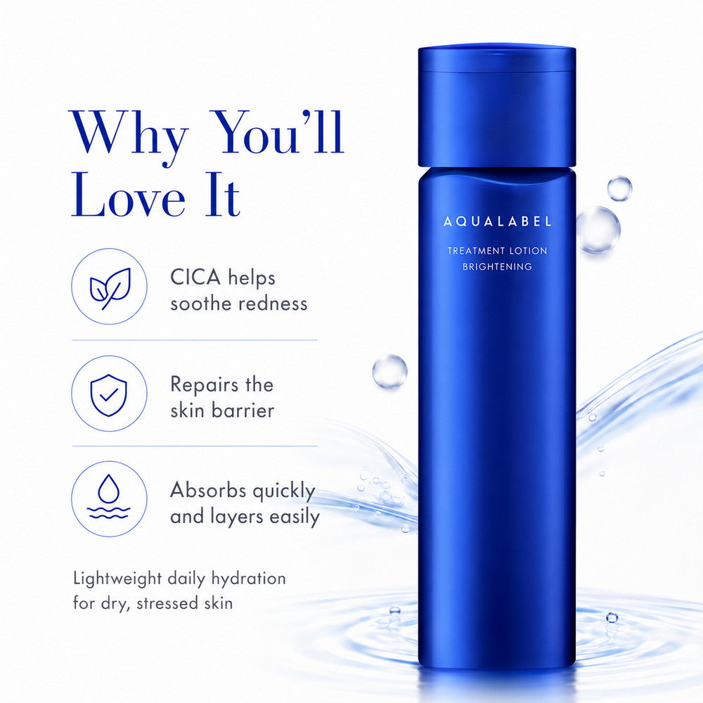 AQUALABEL Cica Serum Treatment Lotion For Dry Skin 170ml