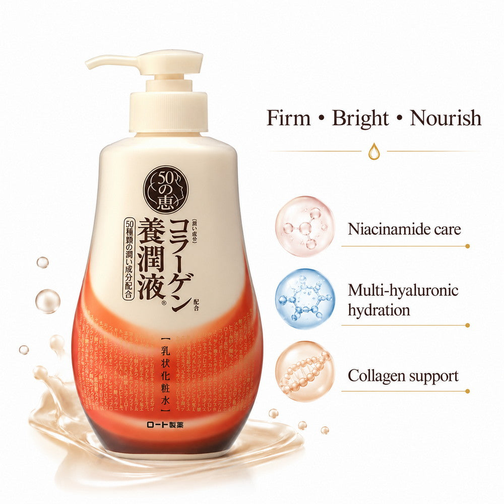 Hada Labo 50 no Megumi Multi Functional Anti Aging Collagen Lotion 230ml
