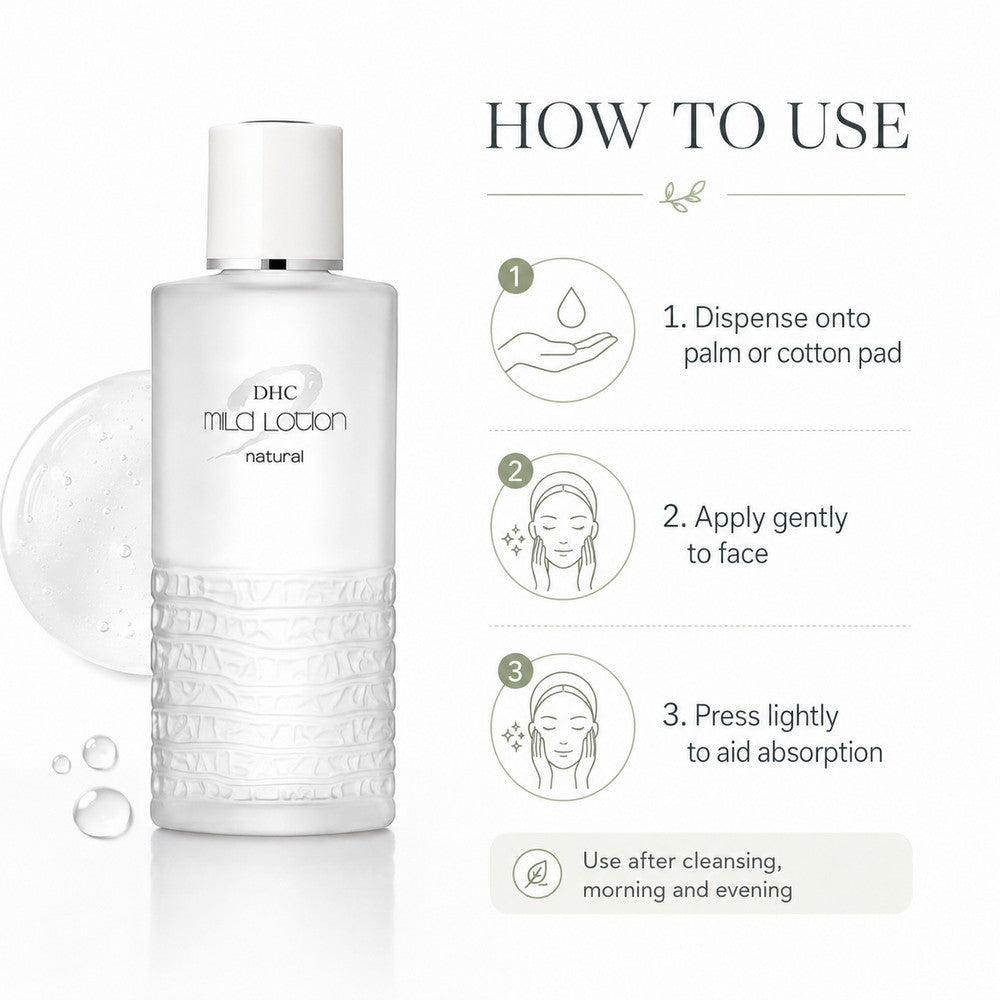 Mild Lotion Hydrating Toner For All Skin Types 180ml