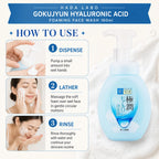 Hada Labo Gokujyun Hyaluronic Acid Foaming Face Wash 160ml
