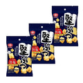Katabutsu Salted Fried Rice Crackers Senbei 55g (Pack of 3)