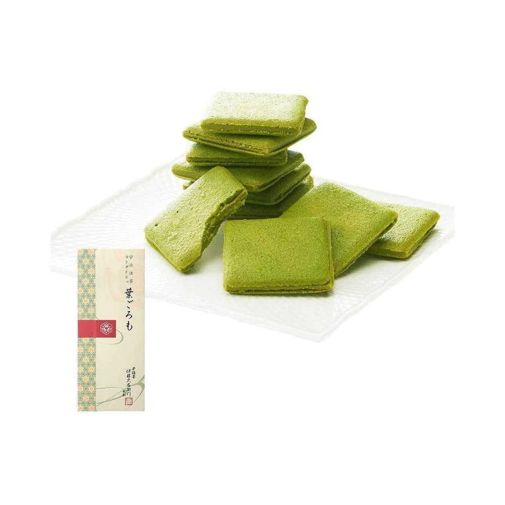 Uji Matcha Langue de Chat Biscuits 10 Pieces