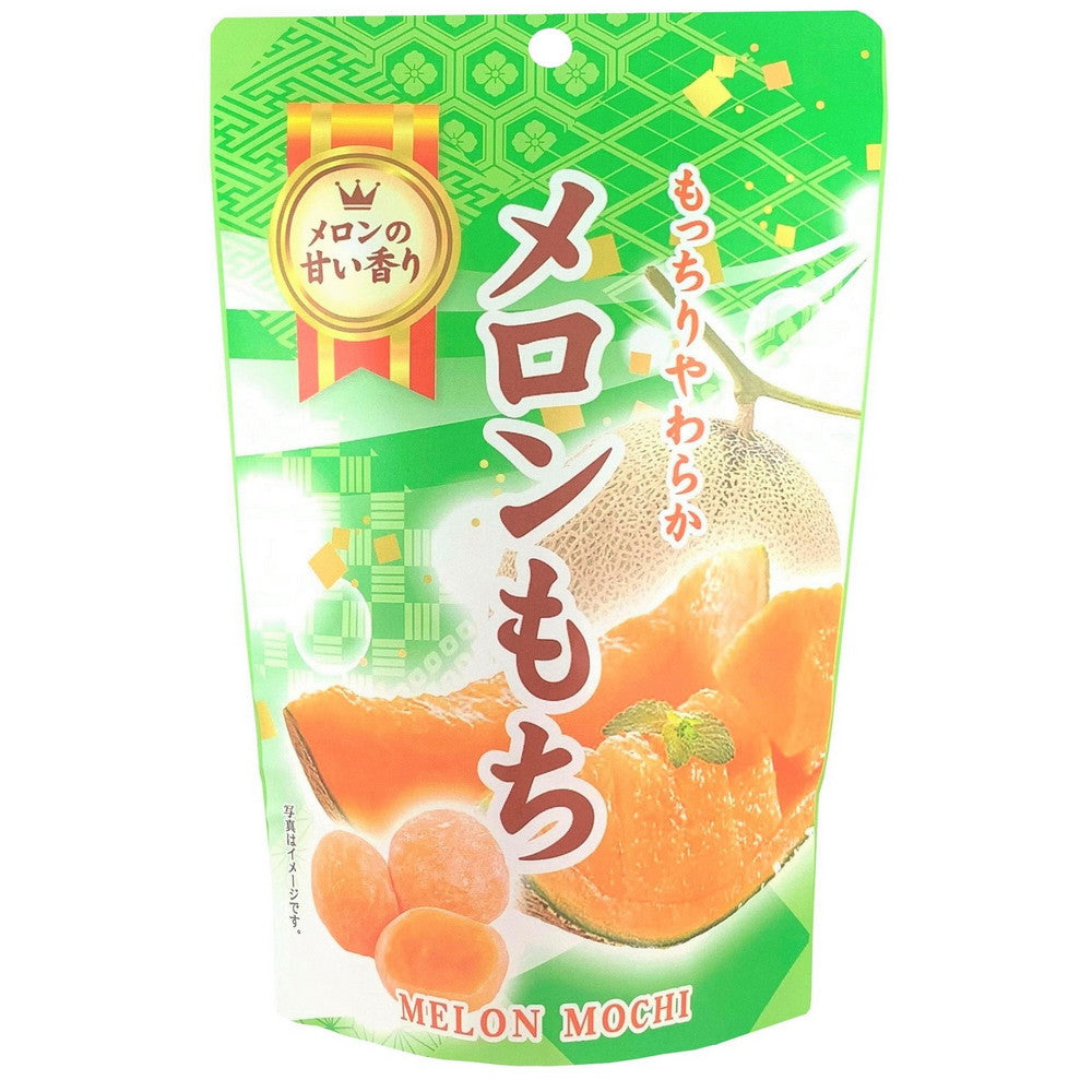 Bite Sized Mochi Snack Japanese Melon Flavor 130g