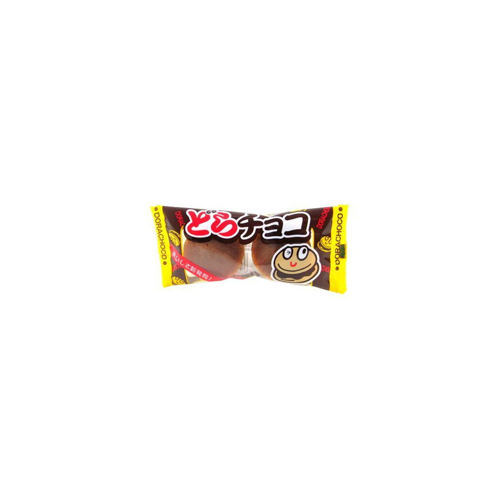 Dorachoco Chocolate Dorayaki Snack 2 Pieces 24g
