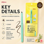 dejavu Lasting Fine Creamy Pencil Eyeliner Dark Brown 1 count