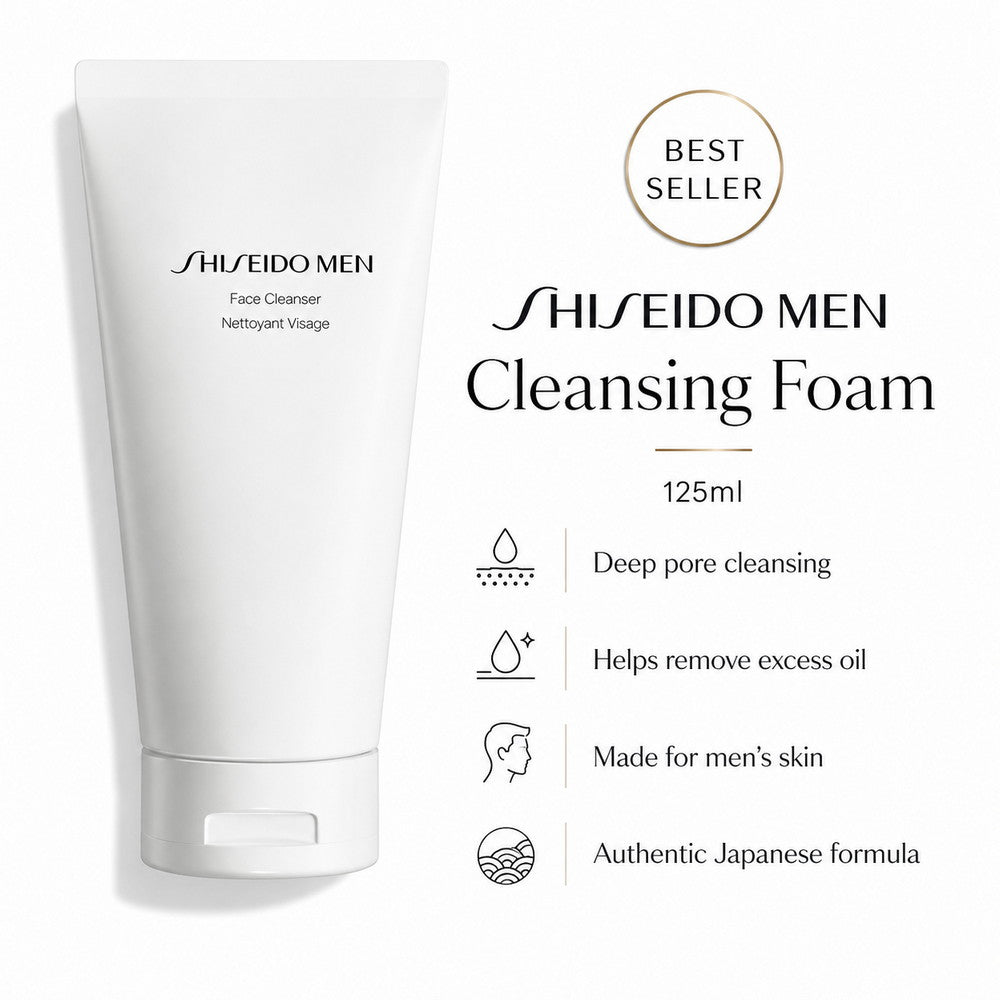 SHISEIDO MEN Cleansing Foam 125ml