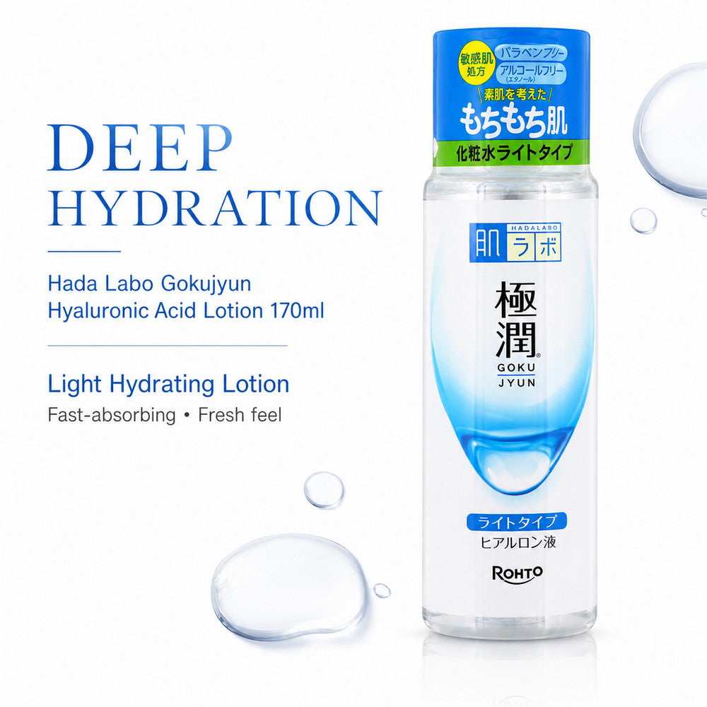 Hada Labo Gokujyun Hyaluronic Acid Lotion 170ml