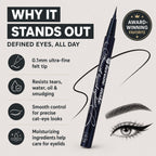 KISSME Heroine Make Smooth Liquid Eyeliner Black 1 piece