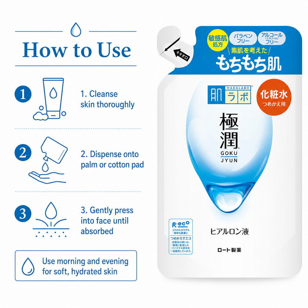 Hada Labo Gokujun Hyaluron Refill Lotion 170ml