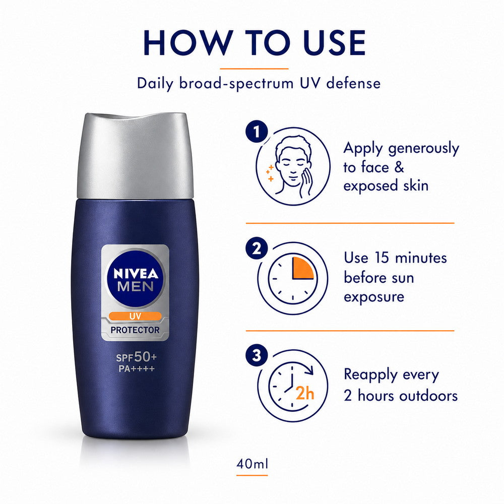 Men UV Protector SPF50+ PA+++ 40ml