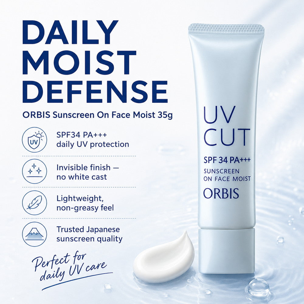 Sunscreen On Face Moist SPF34 PA+++ 35g