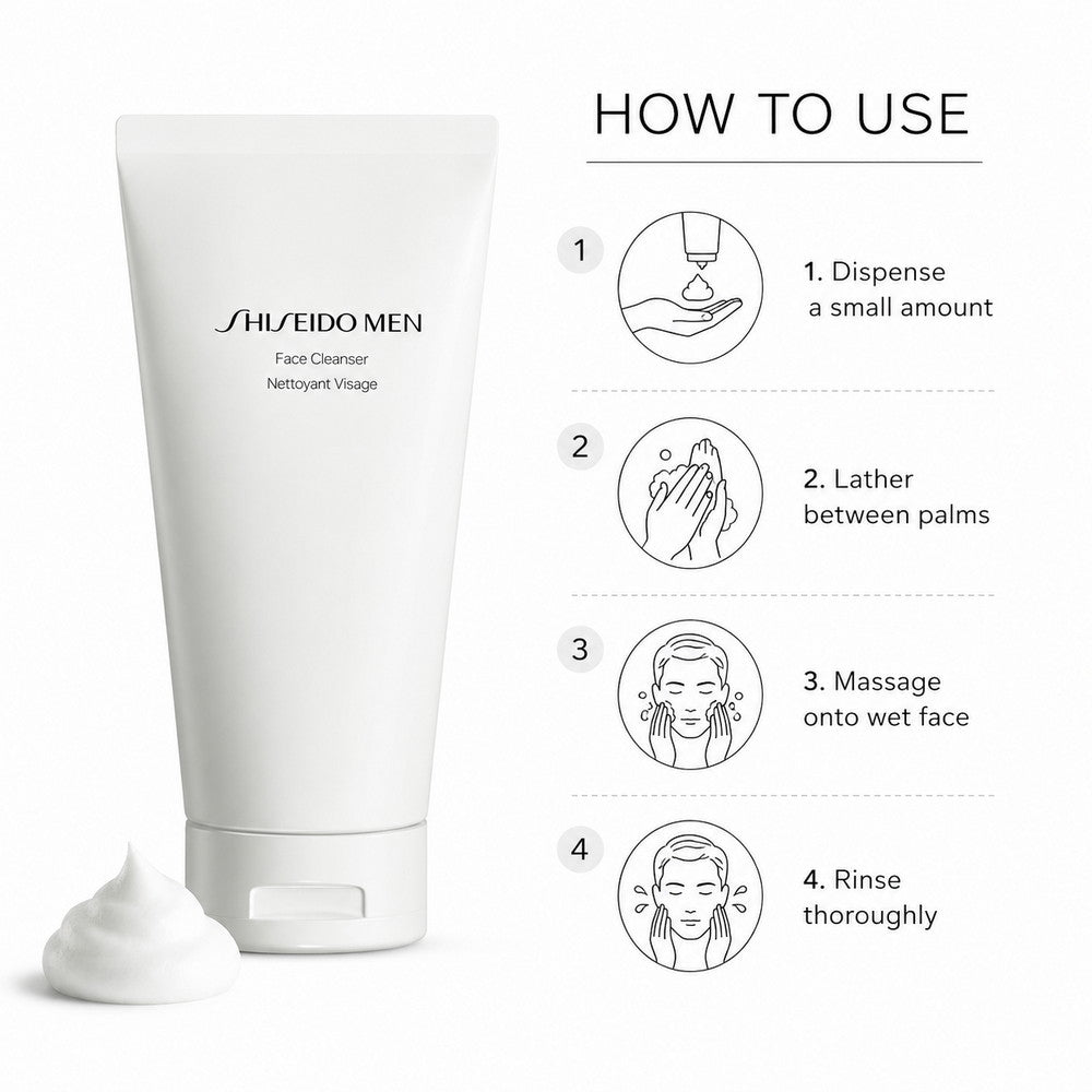 SHISEIDO MEN Cleansing Foam 125ml