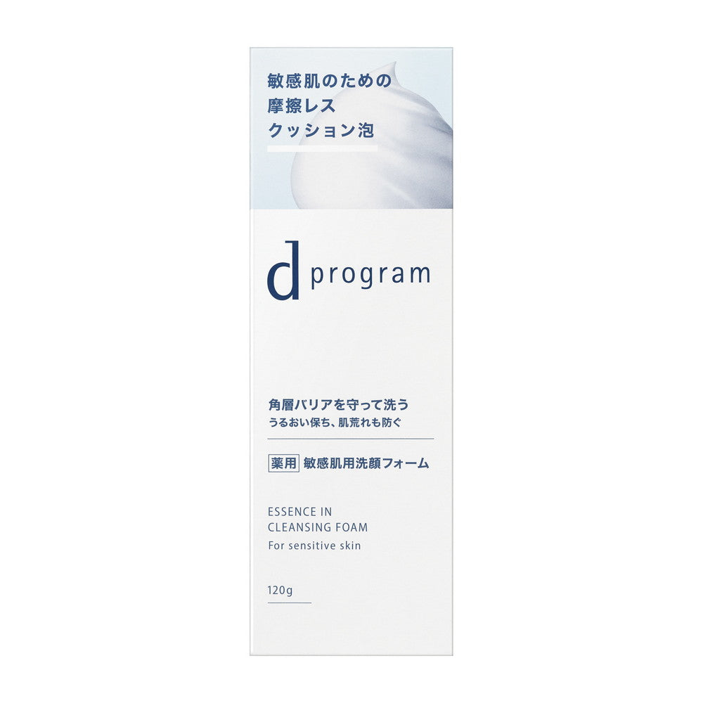 d program Essence-in Cleansing Foam Fragrance-free 120g