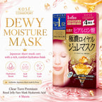 Clear Turn Premium Royal Jelly Face Mask Hyaluronic Acid 4 Sheets