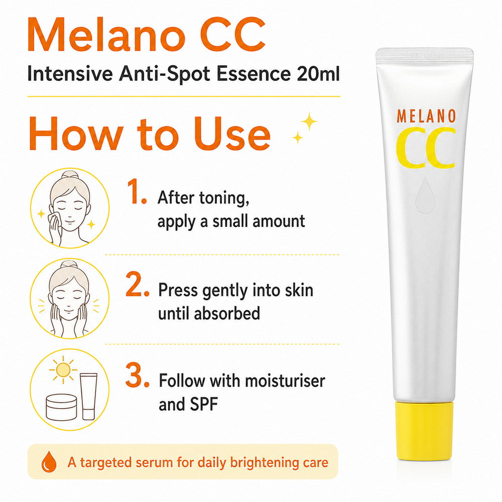 Melano CC Intensive Anti-Spot Essence – Vitamin C Brightening Serum 20ml